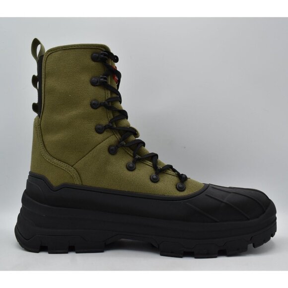 Hunter Womens Size 9 Explorer Desert Boot Utility Green Black Lace Up Boots - Picture 4 of 11